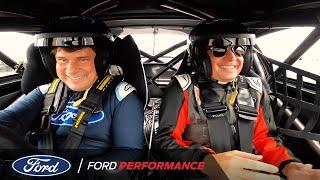 Jimmy Fallon & Jim Farley Test Drive the Mustang Supercar | Ford Performance