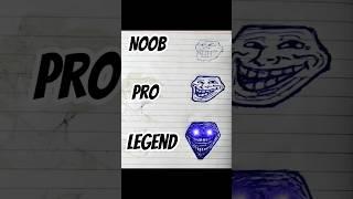 How To Draw Troll Face #shorts #trending #drawing #trollface #viral #sketch