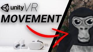 Make Gorilla Tag Movement in Unity VR