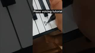 Piano Voicing Tutorial #piano