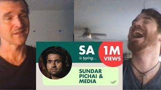 SA on Sundar Pichai and Media | Aravind SA | Standup Comedy REACTION!!