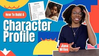 HOW TO CREATE CHARACTERS // tips on creating a character profile for your novel