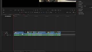 DaVinci Resolve 17 multiple clip trimming