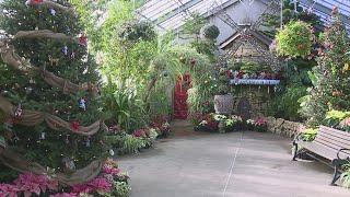 Vander Veer Conservatory turned into winter wonderland for holiday season