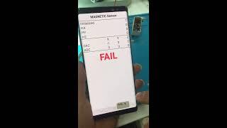 How to fix magnetic sensor SAMSUNG NOTE 8