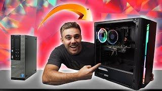 Gaming Case Swap The Dell Optiplex SFF With ZERO Adapters! | Optiplex 9020, 9010, 7020, 3020 SFF