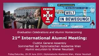 21st International Alumni Meeting