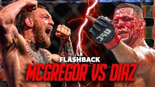 CONOR McGREGOR vs NATE DIAZ : LA GUERRE DANS L'OCTOGONE - LE FLASHBACK #54