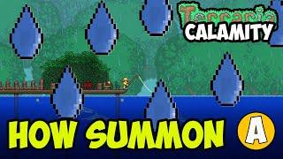 Terraria Calamity How To Summon RAIN (EASY) (2 ways)