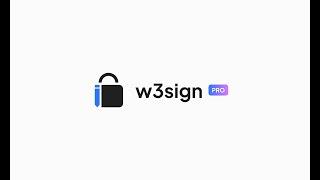 Open-sourced tool from Distributed Lab - w3sign.app