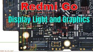 Redmi Go Display Light and Graphics problem Diagram, jumper ways