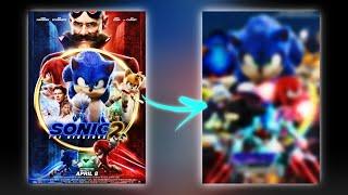 [RareGalaxy5] Making A Custom Sonic Movie 4 Movie Poster! #9