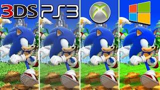 Sonic Generations (2011) 3DS vs PS3 vs XBOX 360 vs PC (Which One is Better?)