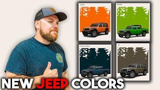 NEW 2025 Jeep Colors | Jeep News September