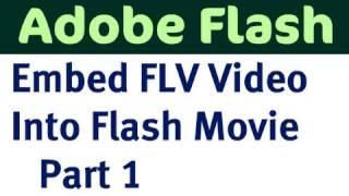 Embed FLV video into Flash Movie - Part 1