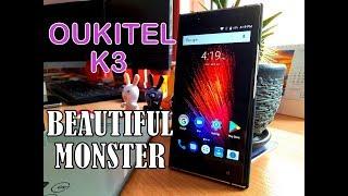 Oukitel K3 Review (Hands-On) Beautiful Big Battery Monster with 4 Cameras