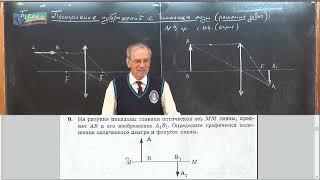 9 класс. Урок 30. Задачи на построение изображений с помощью линз.
