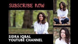 Sidra Iqbal Official YouTube Channel is here.