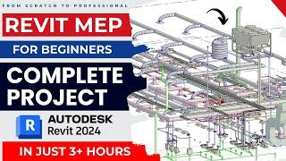 Revit 2024: Complete Revit MEP for Beginners | Revit MEP Design