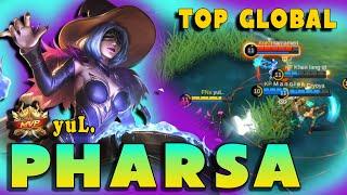 BEST BUILD PHARSA 2021 - BUILD PHARSA TOP GLOBAL MOBILE LEGENDS - PHARSA TOP GLOBAL MOBILE LEGEND