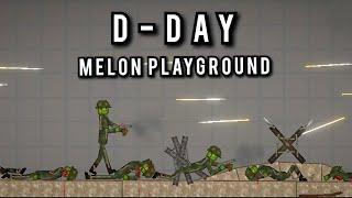 D-Day || Melon Playground || WW2