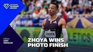 Sasha Zhoya delights home crowd in Paris 110m hurdles - Wanda Diamond League 2024