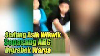 SEDANG WIKWIK!, Sepasang ABG Digrebek Warga, Buru-buru Pakai Celana