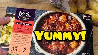 Sainsbury's Slow Cooked British Beef Bourguignon