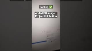 Added BG image And Project link Button #dataengineer #datascience #dataengineering #python #coder