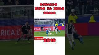 cristiano ronaldo 2014 to 2024 goals  | cristiano ronaldo  #shorts #football #ronaldo#goals