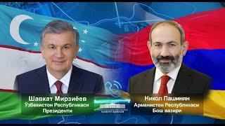 Никол Пашинян Ўзбекистон халқини Мустақиллик байрами билан муборакбод этди