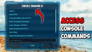 How To Access CONSOLE COMMANDS And ENABLE Creative mode in ARK Survival Ascended - ASA