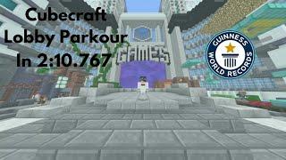 Cubecraft New Lobby Parkour In 2:10.767 [WR]