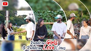 Best flirting and pick up lines with Random Girls ️| #ft  AJ | Oye its Uncut