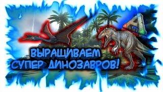 ARK: Survival Evolved! Выращиваем Супер Динозавров!