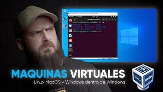 Aprende máquinas virtuales ahora! curso gratuito desde cero