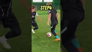 football skill tutorial⭐️ #football #edit #goat #soccer #soccerskills #footballskills