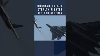 Russian Su-57E stealth fighter for Algeria #russianmilitary #su57 #paffalcons