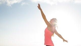30 Minute Sunset Barefoot Walk - Full Length Indoor Walking Workout for Beginners