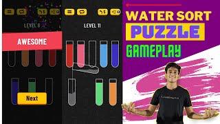 Water Sort Puzzle Gameplay & Guide In Hindi || Games and apps Tester Hindi