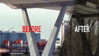 Part 2. Pripyat Before and After the Chernobyl Disaster.