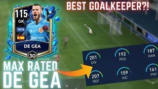 I MAX RATED TOTS DE GEA AND HE IS INSANE!!! | BEST GOALKEEPER?! | FIFA MOBILE 23