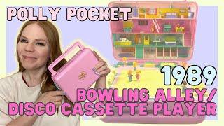 TOY TOUR: 1989 Bowling Alley Disco Cassette Player | Vintage Polly Pocket Collection