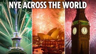 Highlights from New Year’s Eve celebrations across the world