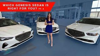 Which Genesis Sedan is Right for you? - Genesis of Ballwin, 2021 G70, G80, G90 Comparison Part 2