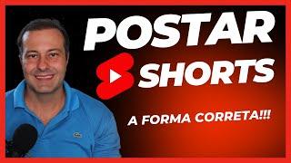 COMO POSTAR SHORTS NO YOUTUBE PELO PC