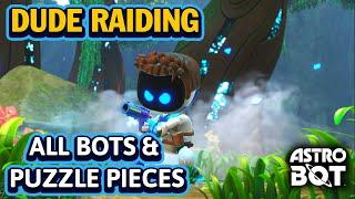 ASTRO BOT Dude Training Walkthrough - All Bots & Puzzle Pieces