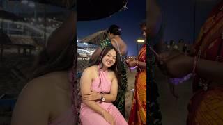 ️ #youtubeshorts #shortvideo #love #goa #alishathapa #pink #hairstyle #enjoy #beach