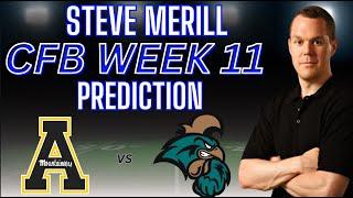 App State vs Coastal Carolina Predictions and Picks | Thursday College Football Picks Week 11