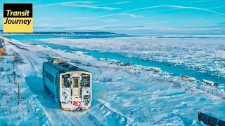 Japan's Amazing Train Station with Drift Ice: Kitahama, JR Hokkaido